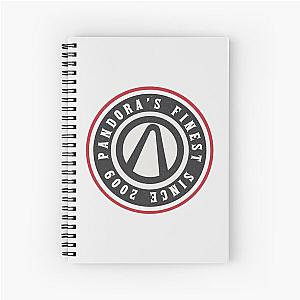 Pandora's Finest - Borderlands Fashion Logo Spiral Notebook