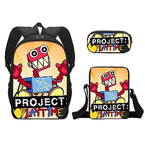 Boxy Boo Three Piece Set Project Playtime Large Capacity Children's Backpack