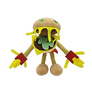 36cm Yellow Lunch Boxy Boo Toy Hamburger Cartoon Game Plush