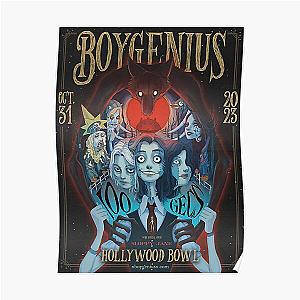 Boygenius live at Hollywood Bowl, Halloween 2023, poster Poster RB0208