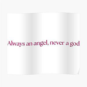 Always an Angel, Never a God: Embracing boygenius' Soulful Melody Poster RB0208