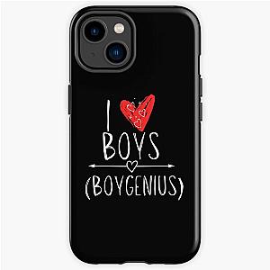 i love boys (boygenius) i love Heart (boygenius)  iPhone Tough Case RB0208