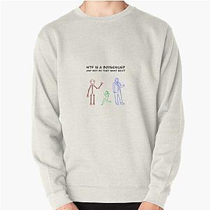 Wtf is a boygenius? Pullover Sweatshirt RB0208