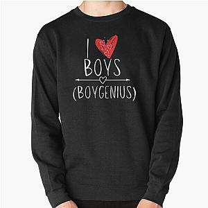 i love boys (boygenius) i love Heart (boygenius)  Pullover Sweatshirt RB0208