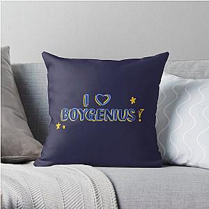 I heart boygenius Throw Pillow RB0208