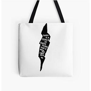 LEONARD COHEN | BOYGENIUS  All Over Print Tote Bag RB0208