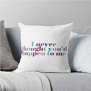 boygenius Leonard Cohen lyric Throw Pillow RB0208