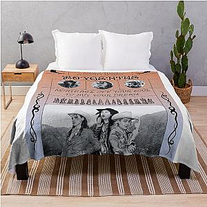 Boygenius Cowboy Satanist Poster  Throw Blanket RB0208