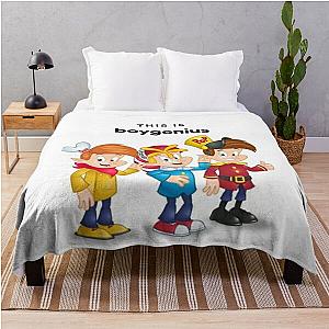 This is boygenius ( snap, crackle, pop) Throw Blanket RB0208