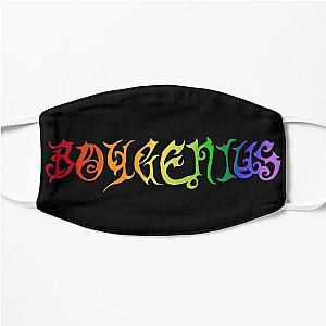 Boygenius Pride Logo (black background) Flat Mask RB0208