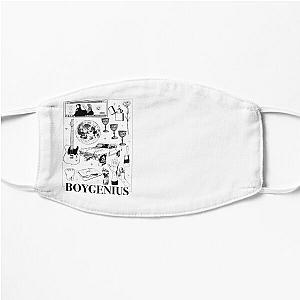 boygenius illustrations Flat Mask RB0208