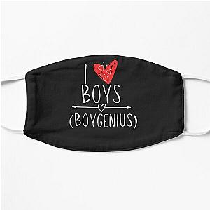 i love boys (boygenius) i love Heart (boygenius)  Flat Mask RB0208