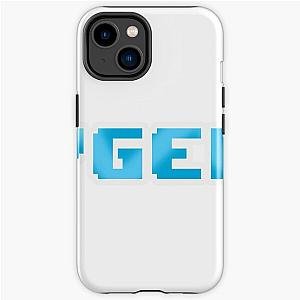 boygenius pixel blue iPhone Tough Case RB0208