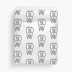 Boygenius "Bite The Hand" Tooth Design Duvet Cover