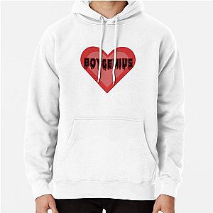 Boygenius red heart Pullover Hoodie