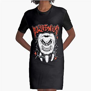 Boygenius Merch Nu Metal Tooth Graphic T-Shirt Dress