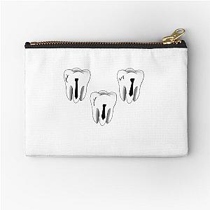 Boygenius teeth Zipper Pouch