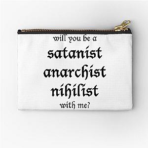 Satanist Boygenius Zipper Pouch