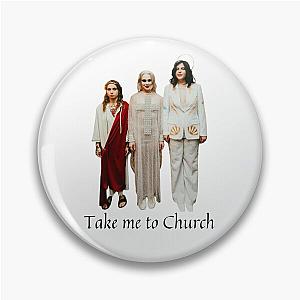 Boygenius Hozier Take me to Church Design Pin