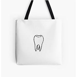 boygenius tooth All Over Print Tote Bag