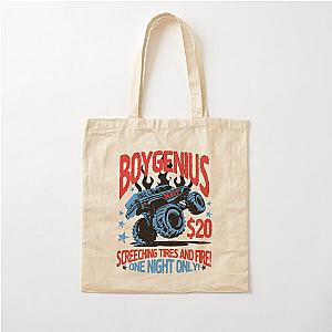 Boygenius Merch Monster Truck Cotton Tote Bag