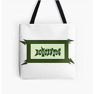 Boygenius electric green All Over Print Tote Bag