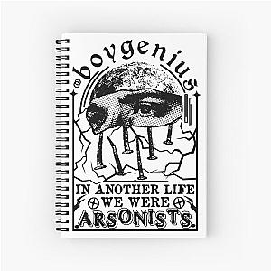 boygenius goth shirt Spiral Notebook