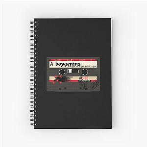 boygenius Cassette Tape  Spiral Notebook