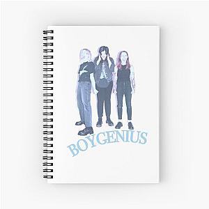 boygenius blue sticker  Spiral Notebook