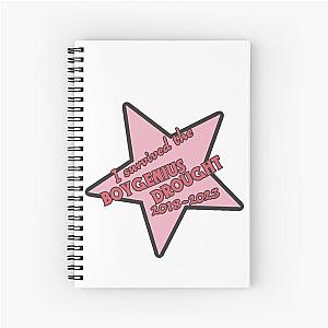 i survived the boygenius drought Spiral Notebook