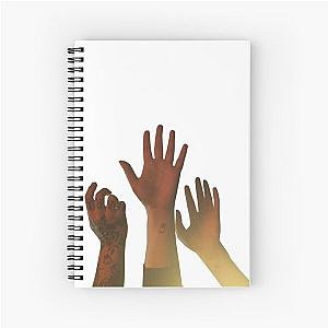 Boygenius The Record Album Cover Hands Spiral Notebook