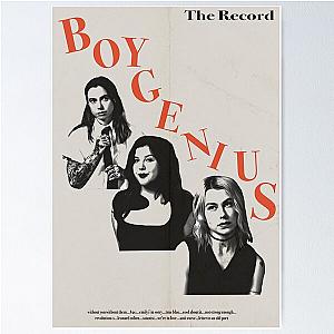 Boygenius the record Poster