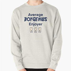 Average Boygenius Enjoyer with teeth Pullover Sweatshirt