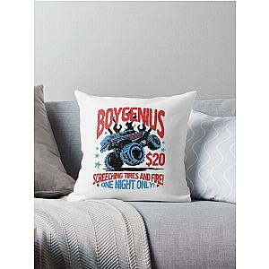 Boygenius Merch Monster Truck Throw Pillow