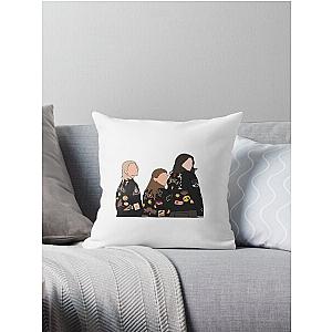 Boygenius Jackets Throw Pillow