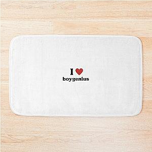 i love boygenius heart trendy y2k design Bath Mat