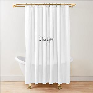 I love boygenius Shower Curtain