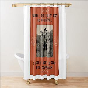 Boygenius Cowboy Poster Shower Curtain