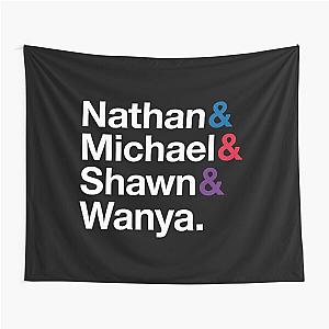 Boyz II Men Names & Ampersand Style Tapestry