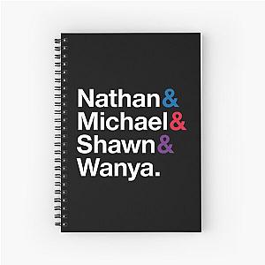 Boyz II Men Names & Ampersand Style Spiral Notebook