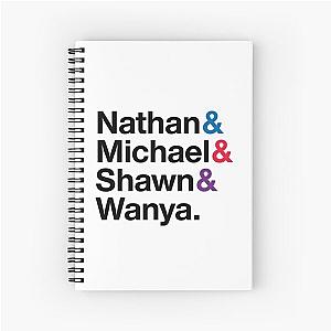 Boyz II Men Names & Ampersand Style Spiral Notebook