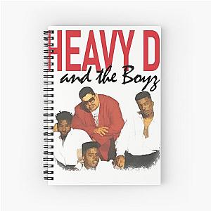 Heavy D and the Boyz Vintage Hip Hop Reprint Spiral Notebook