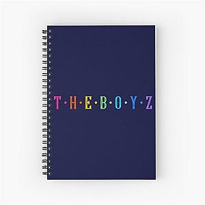 The boyz colorful Spiral Notebook