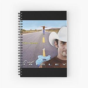 Brad Paisley 5th gear Spiral Notebook