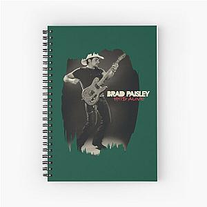 Brad Paisley Hits Alive  Spiral Notebook