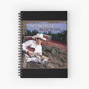 Brad Paisley Mud on the tires Spiral Notebook