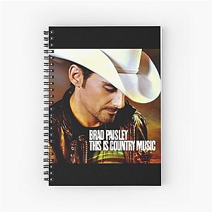 Brad Paisley This is country music Spiral Notebook