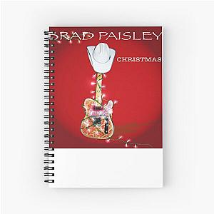 Brad Paisley Christmas Spiral Notebook