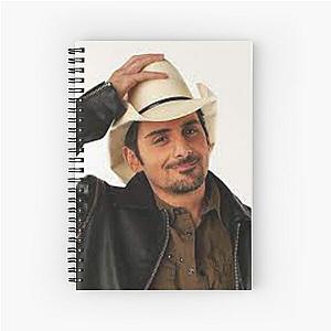 Brad Paisley - Poster Spiral Notebook