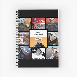 FAVORITE MUSIC BRAD PAISLEY Spiral Notebook